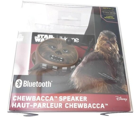 Disney Star Wars Chewbacca iHome Bluetooth Speaker Wirelessly Stream Music - Picture 2 of 3